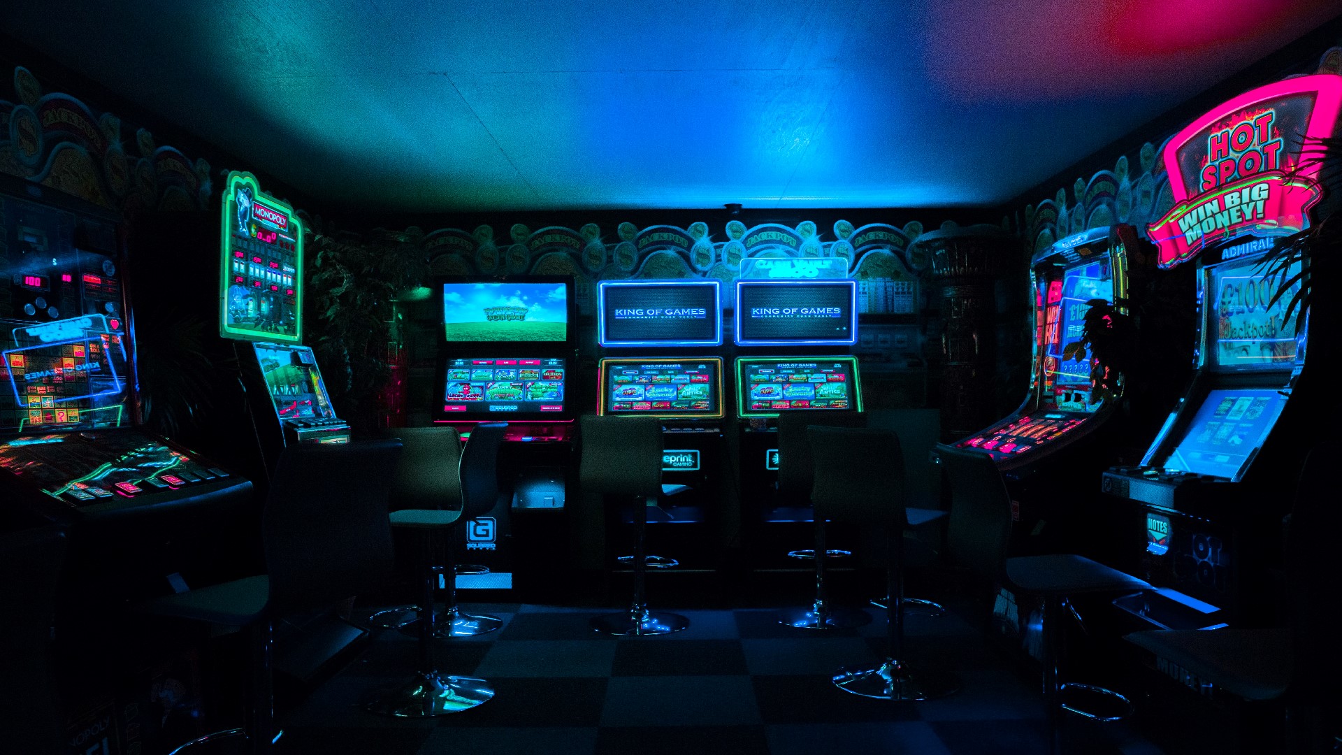 An image of an arcade