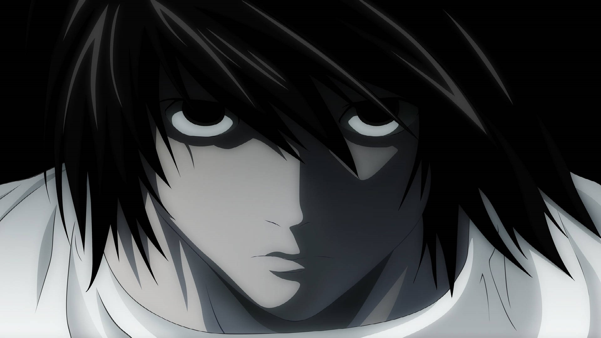 An image of L in Death Note