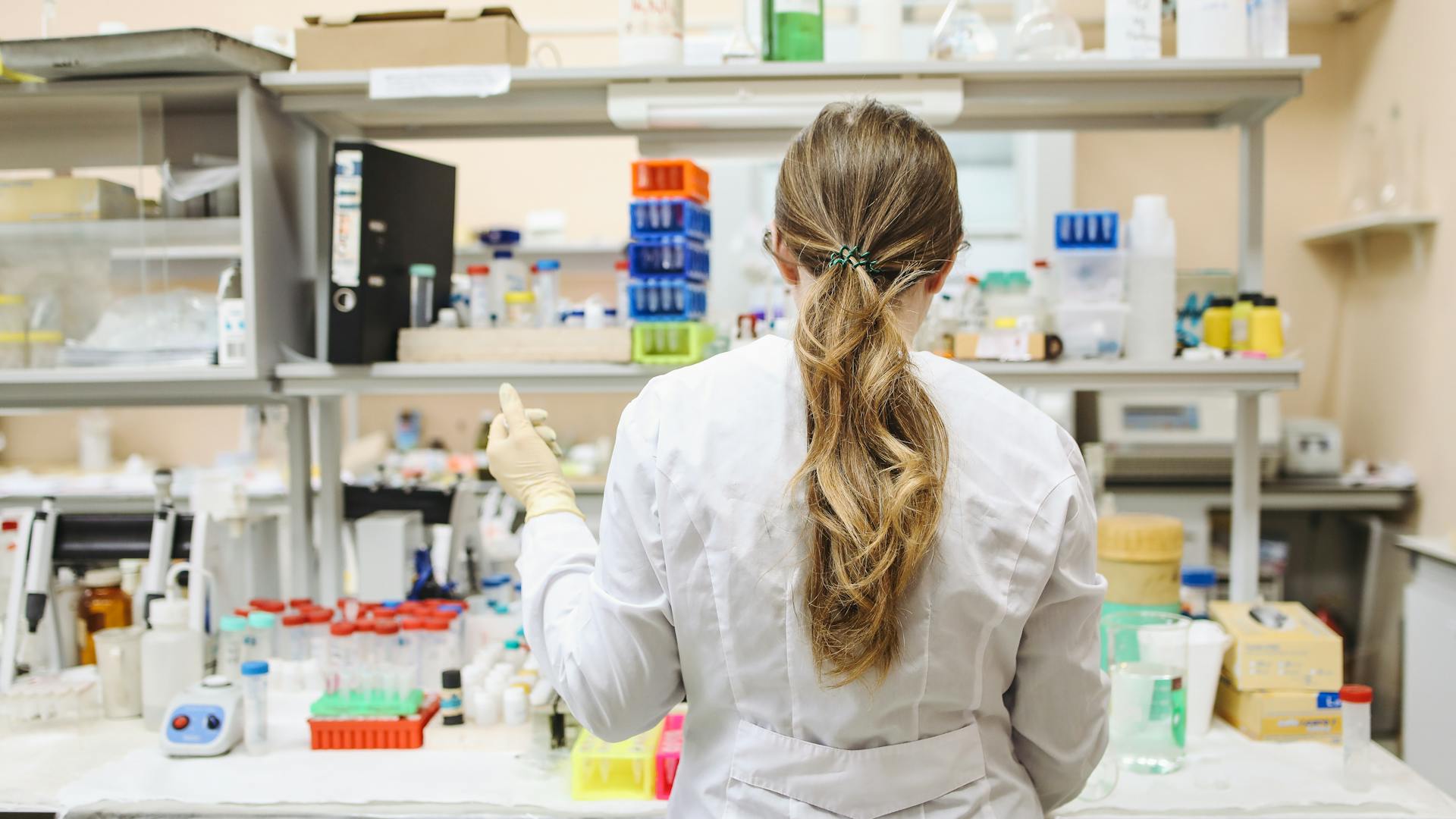 an image of a pharmacist working