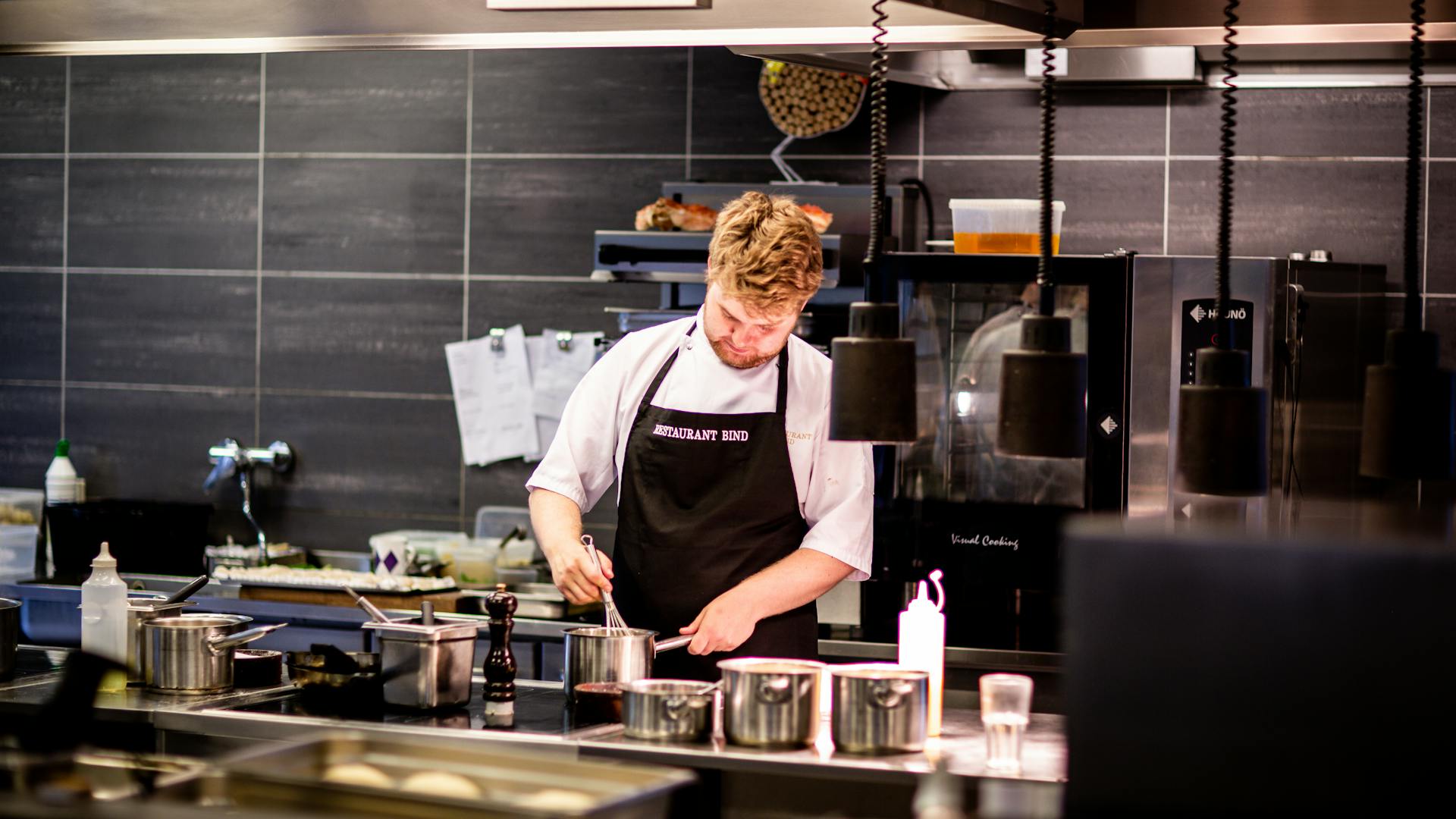 an image of a chef cooking